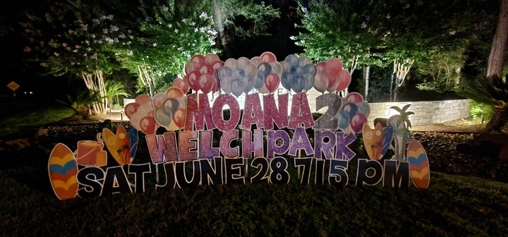 Anniversary and milestone yard sign inspiration for a front-yard surprise